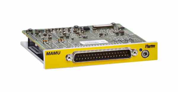 The MAMU module supports 2 dual –redundant MIL-STD-1553B input channels, 2 PCM input channels and 8 ARINC 429 input channels